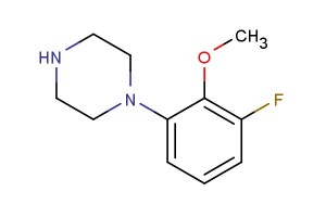 1-(3-fluoro-2-methoxyphenyl)piperazine