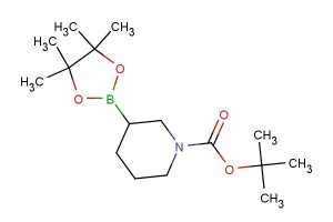tert-butyl 3-(4,4,5,5-tetramethyl-1,3,2-dioxaborolan-2-yl)piperidine-1-carboxylate