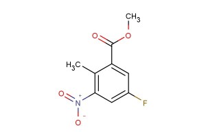 methyl 5-fluoro-2-methyl-3-nitrobenzoate