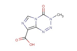 3-methyl-4-oxo-3,4-dihydroimidazo[5,1-d][1,2,3,5]tetrazine-8-carboxylic acid