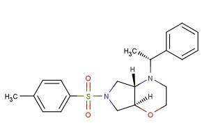 (4aS,7aS)-4-((R)-1-phenylethyl)-6-tosyloctahydropyrrolo[3,4-b][1,4]oxazine