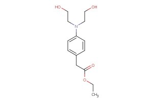 ethyl 2-(4-(bis(2-hydroxyethyl)amino)phenyl)acetate