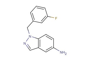 1-(3-fluorobenzyl)-1H-indazol-5-amine