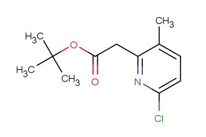 tert-butyl 2-(6-chloro-3-methylpyridin-2-yl)acetate