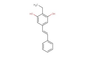 (E)-2-ethyl-5-styrylbenzene-1,3-diol