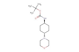 tert-butyl (trans-4-morpholinocyclohexyl)carbamate