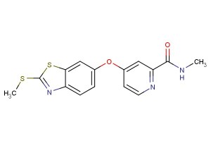 N-methyl-4-((2-(methylthio)benzo[d]thiazol-6-yl)oxy)picolinamide