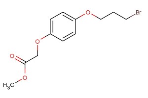 methyl 2-(4-(3-bromopropoxy)phenoxy)acetate