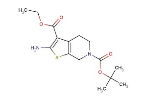 6-tert-butyl 3-ethyl 2-amino-4,5-dihydrothieno[2,3-c]pyridine-3,6(7H)-dicarboxylate