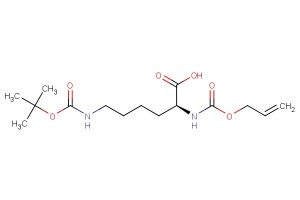(S)-2-(allyloxycarbonylamino)-6-(tert-butoxycarbonylamino)hexanoic acid