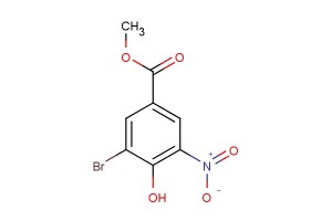 methyl 3-bromo-4-hydroxy-5-nitrobenzenecarboxylate