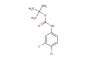 tert-butyl 4-chloro-3-fluorophenylcarbamate