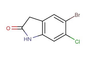 5-bromo-6-chloro-1,3-dihydro-2H-indol-2-one