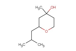 2-isobutyl-4-methyltetrahydro-2H-pyran-4-ol