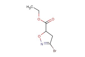 ethyl 3-bromo-4,5-dihydroisoxazole-5-carboxylate