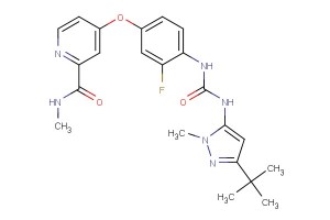 4-(4-(3-(3-(tert-butyl)-1-methyl-1H-pyrazol-5-yl)ureido)-3-fluorophenoxy)-N-methylpicolinamide