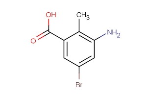 3-amino-5-bromo-2-methylbenzoic acid