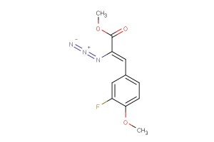 methyl 2-azido-3-(3-fluoro-4-methoxyphenyl)acrylate