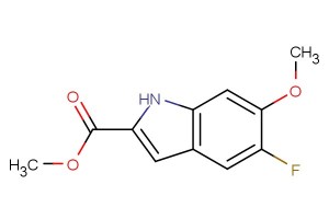 methyl 5-fluoro-6-methoxy-1H-indole-2-carboxylate