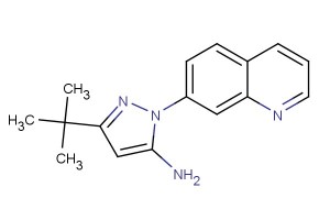 3-(tert-butyl)-1-(quinolin-7-yl)-1H-pyrazol-5-amine