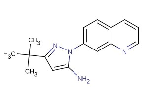 3-(tert-butyl)-1-(quinolin-7-yl)-1H-pyrazol-5-amine