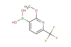 (2-methoxy-6-(trifluoromethyl)pyridin-3-yl)boronic acid