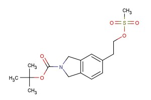 tert-butyl 5-(2-((methylsulfonyl)oxy)ethyl)isoindoline-2-carboxylate