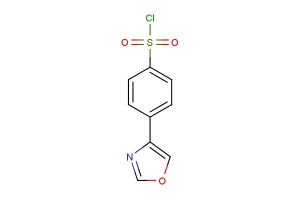 4-(oxazol-4-yl)benzene-1-sulfonyl chloride
