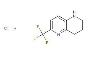 6-(trifluoromethyl)-1,2,3,4-tetrahydro-1,5-naphthyridine hydrochloride