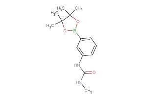 1-methyl-3-(3-(4,4,5,5-tetramethyl-1,3,2-dioxaborolan-2-yl)phenyl)urea