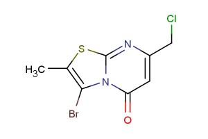 3-bromo-7-(chloromethyl)-2-methyl-5H-thiazolo[3,2-a]pyrimidin-5-one