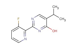 2-(3-fluoropyridin-2-yl)-5-isopropylpyrimidin-4-ol