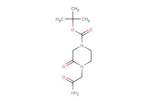 tert-butyl 4-(2-amino-2-oxoethyl)-3-oxopiperazine-1-carboxylate