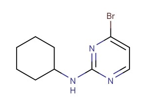 (4-bromopyrimidin-2-yl)cyclohexylamine