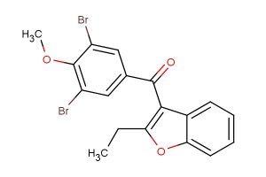 (3,5-dibromo-4-methoxyphenyl)(2-ethylbenzofuran-3-yl)methanone