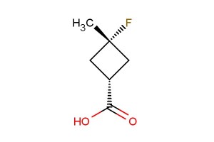 cis 3-fluoro-3-methylcyclobutanecarboxylic acid