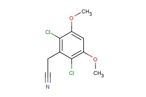 2-(2,6-dichloro-3,5-dimethoxyphenyl)acetonitrile