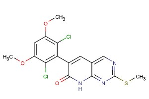 6-(2,6-dichloro-3,5-dimethoxyphenyl)-2-(methylthio)pyrido[2,3-d]pyrimidin-7(8H)-one