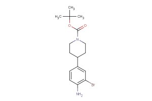 tert-butyl 4-(4-amino-3-bromophenyl)piperidine-1-carboxylate