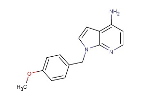 1-(4-methoxybenzyl)-1H-pyrrolo[2,3-b]pyridin-4-amine