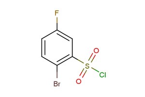 2-bromo-5-fluorobenzene-1-sulfonyl chloride