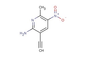 3-ethynyl-6-methyl-5-nitropyridin-2-amine