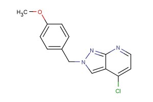 4-chloro-2-(4-methoxybenzyl)-2H-pyrazolo[3,4-b]pyridine