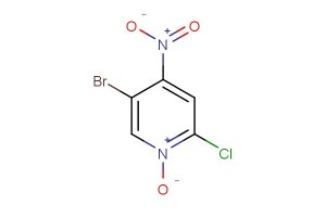 5-bromo-2-chloro-4-nitropyridine 1-oxide