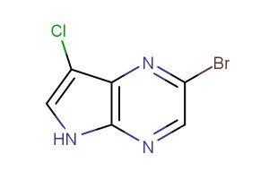 2-bromo-7-chloro-5H-pyrrolo[2,3-b]pyrazine