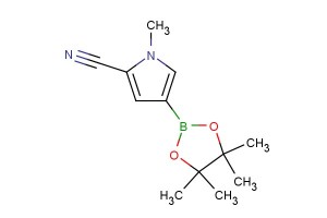 1-methyl-4-(4,4,5,5-tetramethyl-1,3,2-dioxaborolan-2-yl)-1H-pyrrole-2-carbonitrile