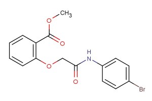 methyl 2-(2-((4-bromophenyl)amino)-2-oxoethoxy)benzoate