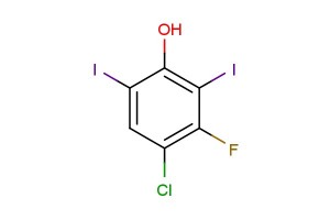 4-chloro-3-fluoro-2,6-diiodophenol