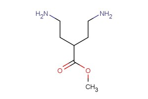 methyl 4-amino-2-(2-aminoethyl)butanoate