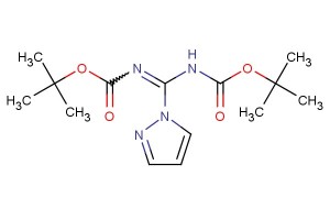tert-butyl (((tert-butoxycarbonyl)imino)(1H-pyrazol-1-yl)methyl)carbamate